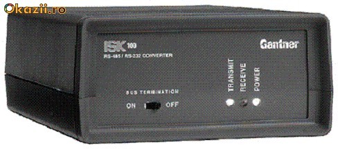 Convertor de date adaptor serial RS232 la RS485 GANTNER ISK100 foto mare