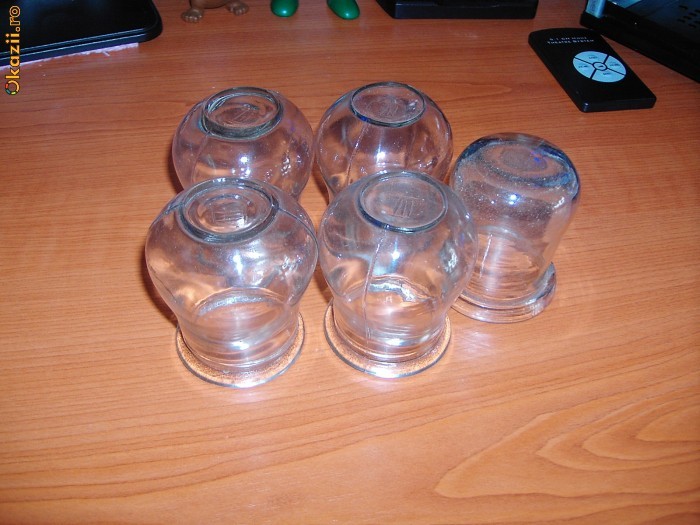 VENTUZE MEDICINALE , NOI NOUTE , 5 BUC , MATERIAL GROS . foto mare