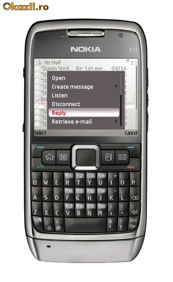Nokia E71 impecabil!!! foto mare