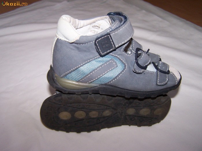 Sandale piele MAXI &DONI , EUR 24(interior 15,2 cm) foto mare