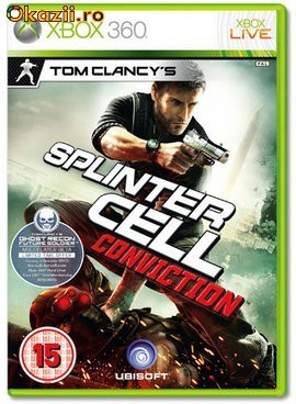 Splinter Cell Conviction XBOX 360 (sigilat) transport inclus foto mare