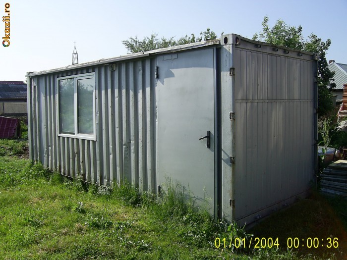 CONTAINER AMENAJAT PENTRU BIROU foto mare