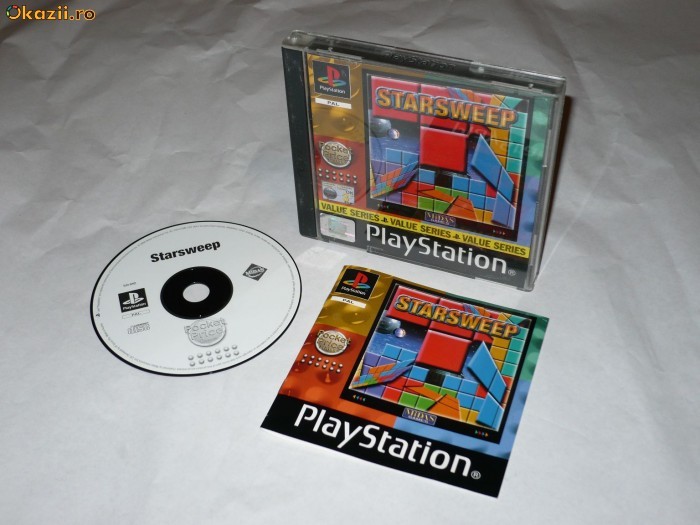 Joc Sony Playstation 1 - PS1 - PS ONE - Starsweep foto mare