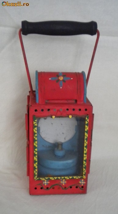 Lampa carbid foto mare
