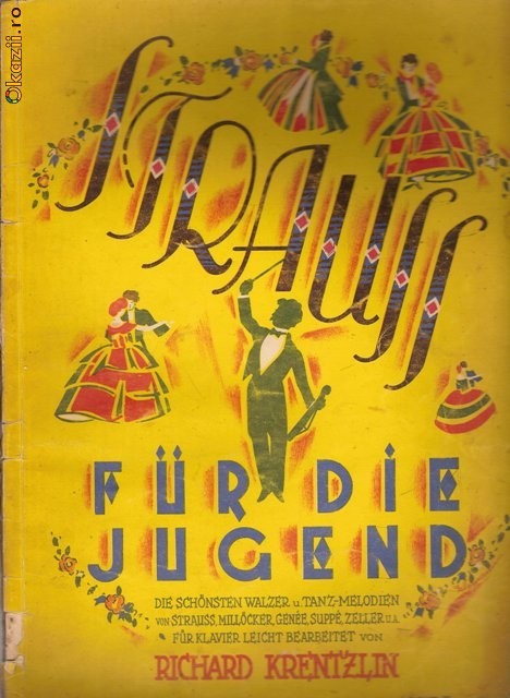 Partituri Strauss - Fur die jugend foto mare