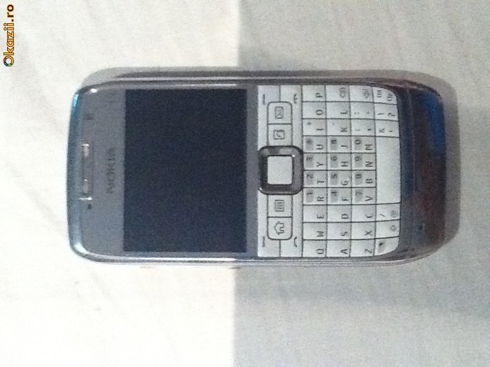 nokia e71 alb white+garantie in alb foto mare