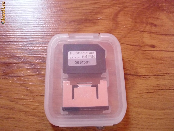 Card RS-DV-MMC 64 MB foto mare