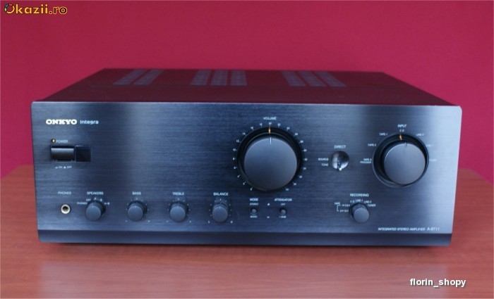 Onkyo Integra A-9711, amplificator de top foto mare