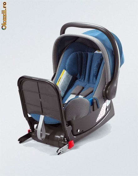 Scaun de masina pentru nou nascuti original VW BOBSY G0 cu ISOFIX foto mare