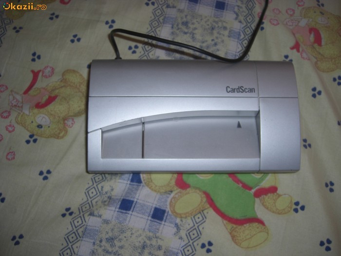 CardScan Executive 800c business card scanner foto mare.