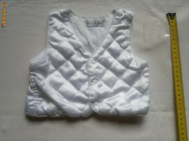 Vesta botez Unisex 0 L/ 52 cm foto mare