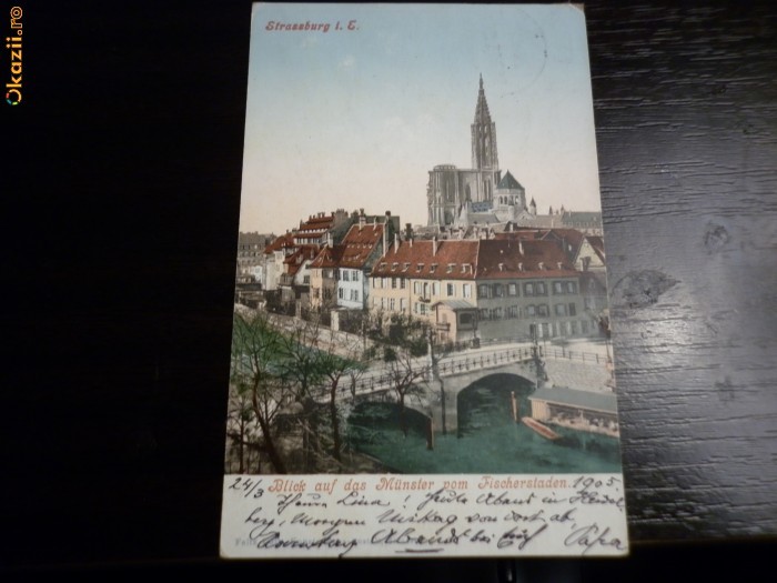 Germania Reich , Carte postala din 1905 foto mare