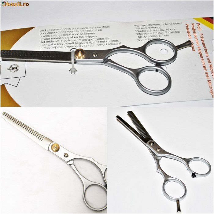 Pret super ,Foarfece tuns si filat, profesional,nou,Made GERMANY,f51 foto mare