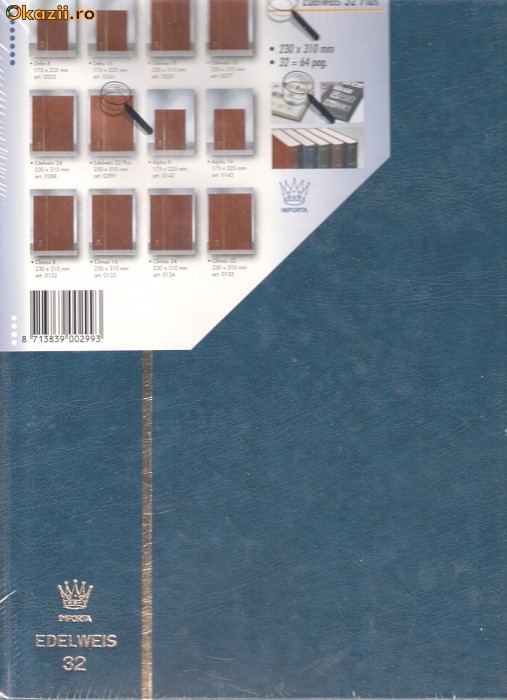 CLASOR TIMBRE FABRICAT GERMANIA, SIGILAT, 64 PAGINI ALBE foto mare