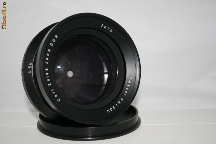 Carl Zeiss Jena Tessar  300mm fix. diafragma 4.5 foto mare