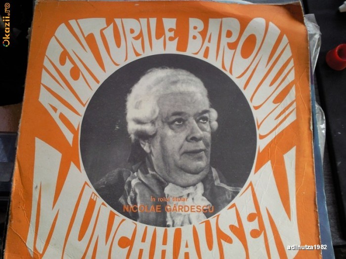 disc vinil pick-up aventurile baronului munchaausen foto mare