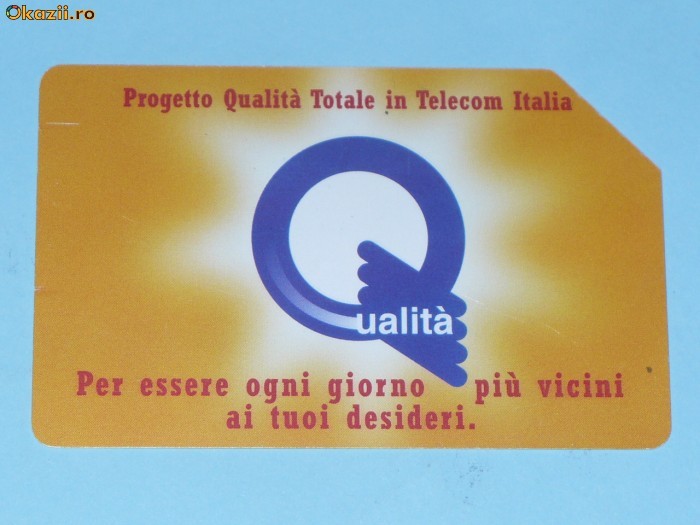 CARTELA TELEFONICA ITALIA 1 foto mare