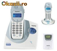 DUAL TELEFON DECT SANYO foto mare