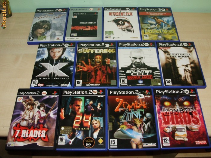 JOC/JOCURI ORIGINALE PENTRU PLAYSTATION 2 SONY foto mare