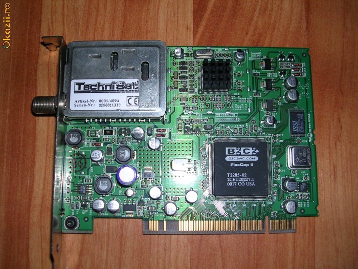 Placa PCI Technisat SKYSTAR 2 versiunea 2.3 foto mare