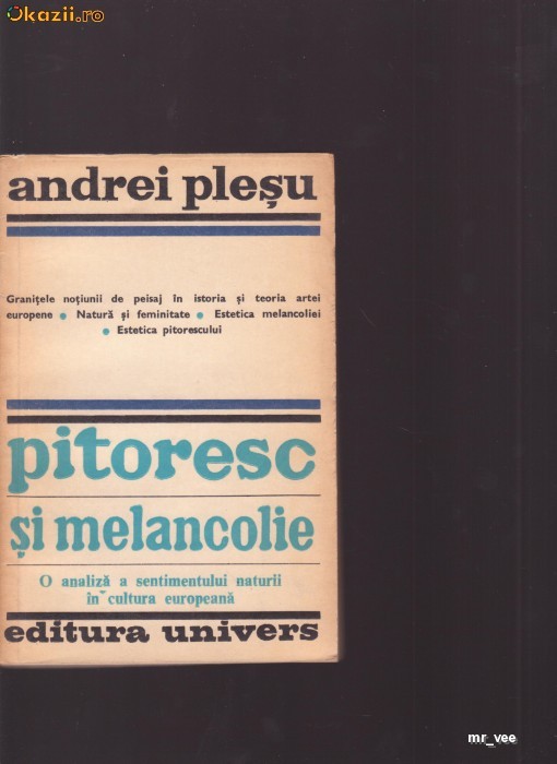 PITORESC SI MELANCOLIE-ANDREI PLESU foto mare