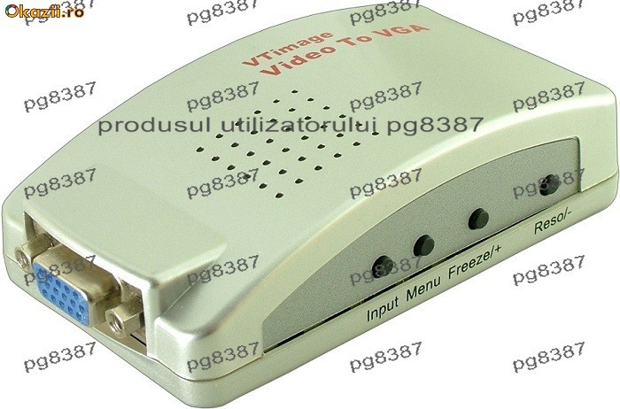 Convertor semnal video, AV-VGA-4391 foto mare