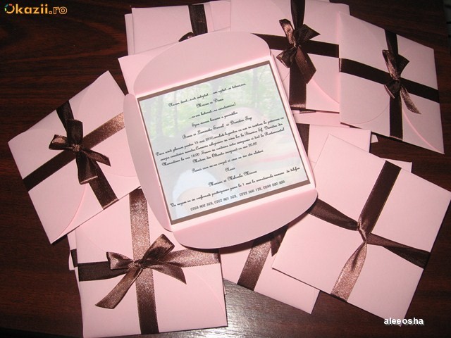 Invitatie nr. 3 nunta si botez foto mare