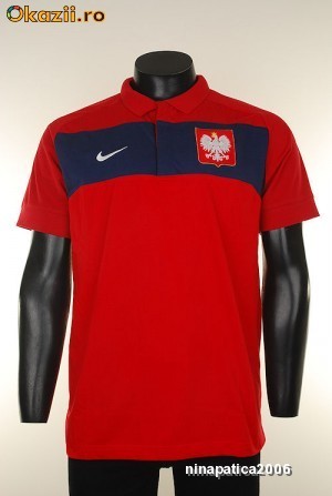 TRICOU NIKE POLONIA  O R I G I N A L !!! MARIMEA M foto mare