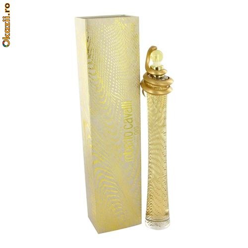 Vand parfum Roberto Cavalli Oro 100% original,cumparat din magazin 75ml foto mare