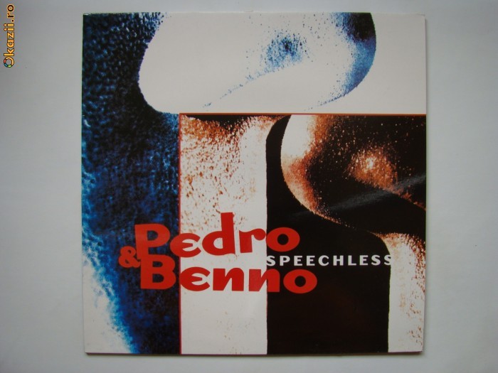 Pedro and Benno , Speechless , Discul  se afta in stare foarte buna, aproape nou foto mare