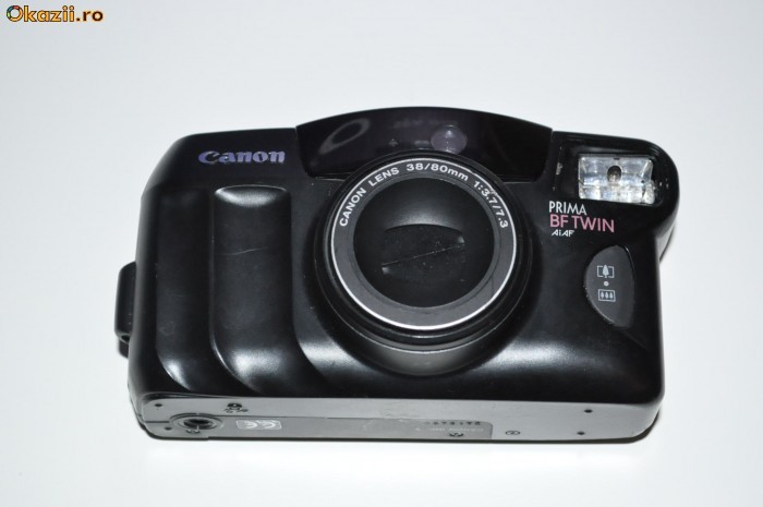 Aparat foto compact pe film Canon Prima BF Twin AiAF - 38/80mm F 1:3,7/7,3 foto mare