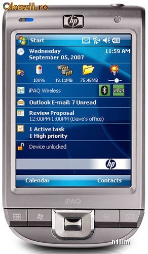 Vand PDA iPAQ Classic 114 Handheld Nou Nout foto mare