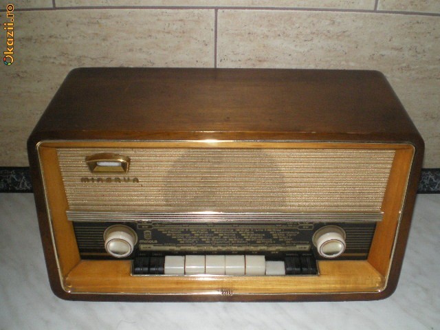 Radio pe lampi MINERVA MINOLA foto mare