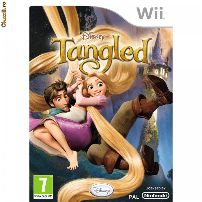Tangled  Wii SIGILAT  (ALVio) + zeci de alte jocuri wii !!! foto mare