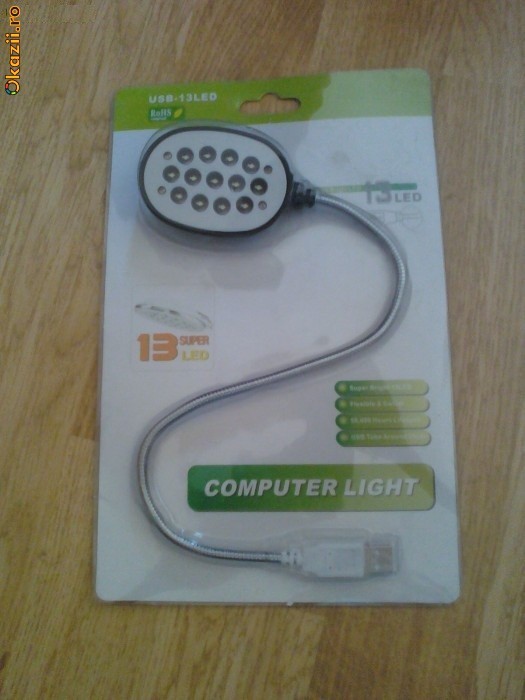 Lampa pentru laptop,desktop pe USB foto mare