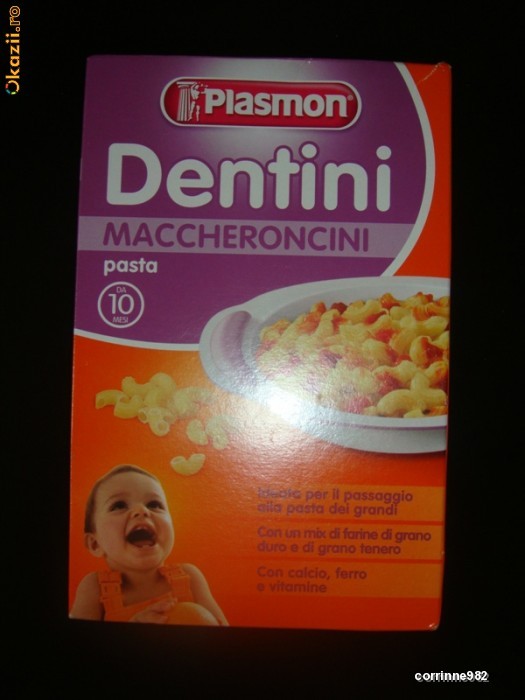 Pasta Maccheroncini (Macaroane mici)  de la 12 luni foto mare