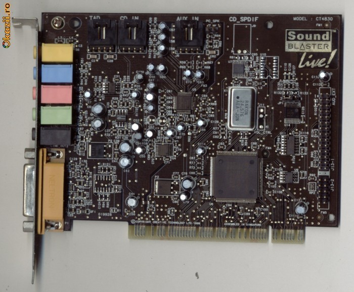 Vand placa de sunet Creative Sound Blaster CT4830 foto mare