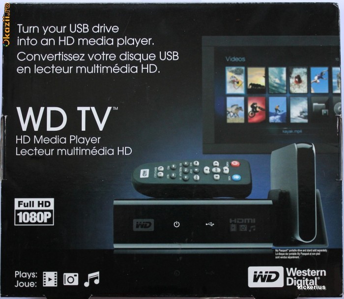HD multimedia player Western Digital, USB 2.0, HDMI foto mare