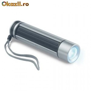 Lanterna led cu 2 functii Culoare - Argintiu mat,  AR1721-16 foto mare