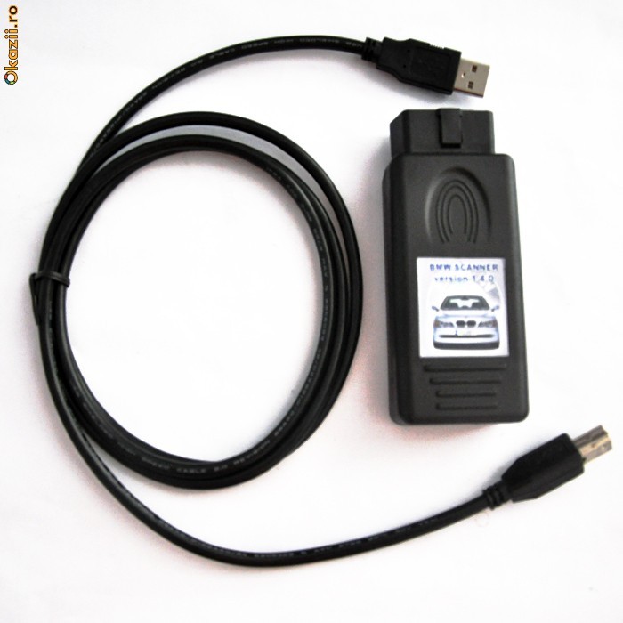 BMW SCANNER PASOFT FULL 1.4 --DIAGNOZA, CODARI, ACTIVARI, EEPROM , CITIRE SI MODIF KM , INVATARE KEY---MODEL FULL ACTIV foto mare