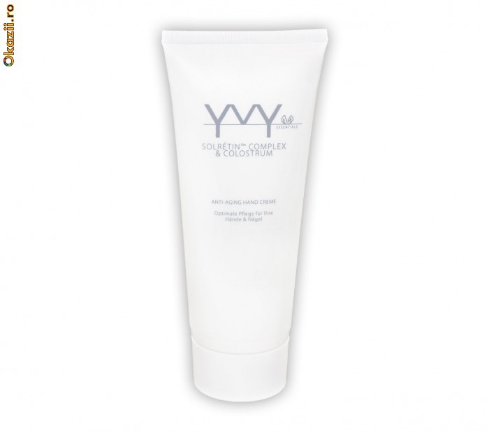 Crema de maini Anti-Aging, 100 ml - YVY ESSENTIALS foto mare