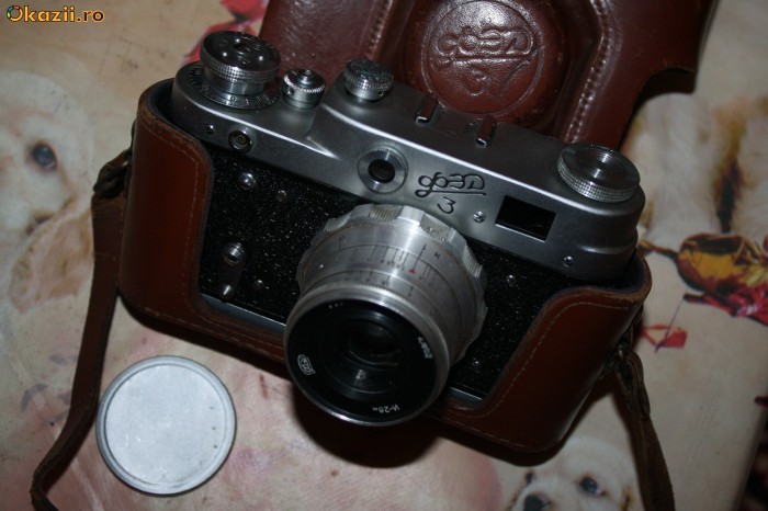 !!! Aparat foto FED 3 -  VARIANTA RARA - unic pe okazii foto mare