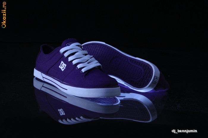 Tenisi DC SHOES CO. Pure 0 Canvas marimea 39 skate sk8 skateboard foto mare