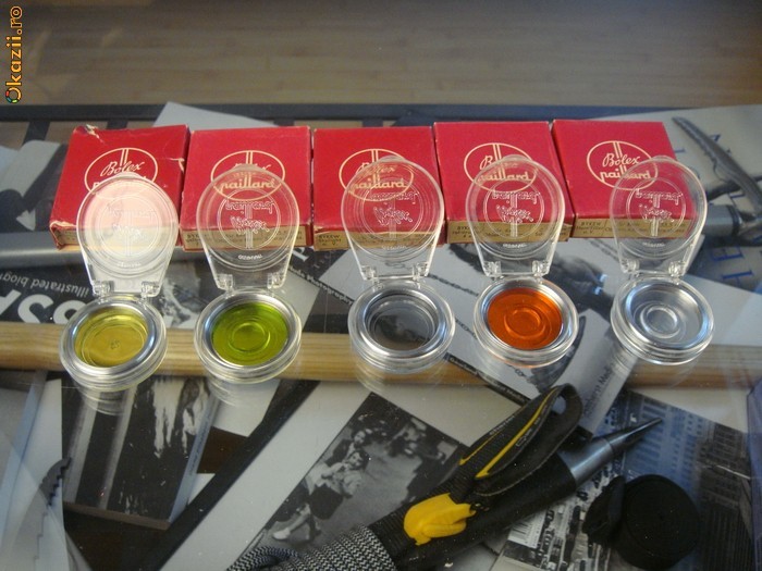 Set Filtre Bolex Paillard 33,5mm foto mare