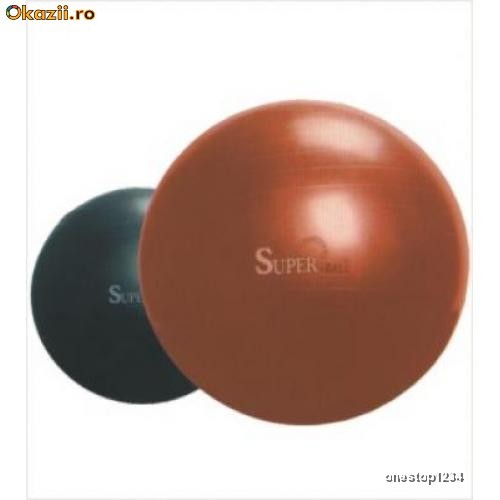 Minge gimnastica inSPORTline SuperBall IN 421 65 cm foto mare