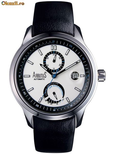 Arbutus Councilor Mens Automatic Watch AR0081WB foto mare