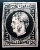 1867 Carol I cu favoriti, hartie subtire, 20 parale, LP20c
