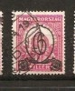 Timbre Ungaria 1931/*472 stampilate cu supratipar **