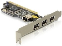 Placa PCI cu 3+1 Porturi FireWire - 89165 foto