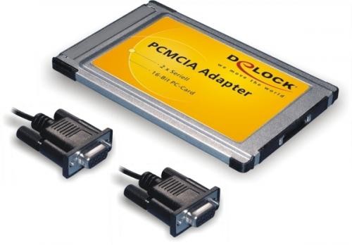 Adaptor PCMCIA 2 x serial - 61608 foto mare